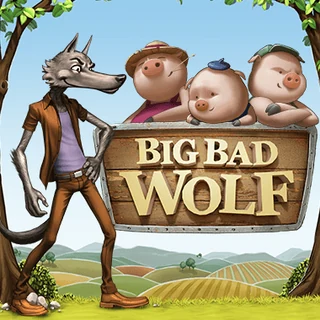 Portada oficial de Big Bad Wolf, del estudio Quickspin