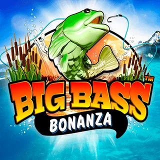 Portada oficial de Big Bass Bonanza, del estudio Pragmatic Play