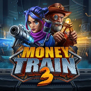 Portada oficial de Money Train 3, del estudio Relax Gaming