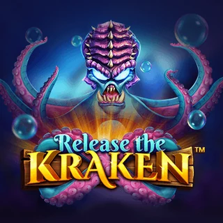 Portada oficial de Release the Kraken, del estudio Pragmatic Play