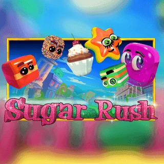 Portada oficial de Sugar Rush, del estudio Pragmatic Play