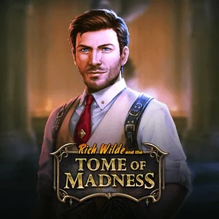 Portada oficial de Tome of Madness, del estudio Play'n GO